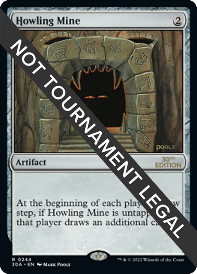 0244 Howling Mine R 30th Anniversary Edition