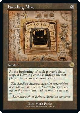 0083 Howling Mine (Schematic) R The Brothers' War: Retro Frame Artifacts