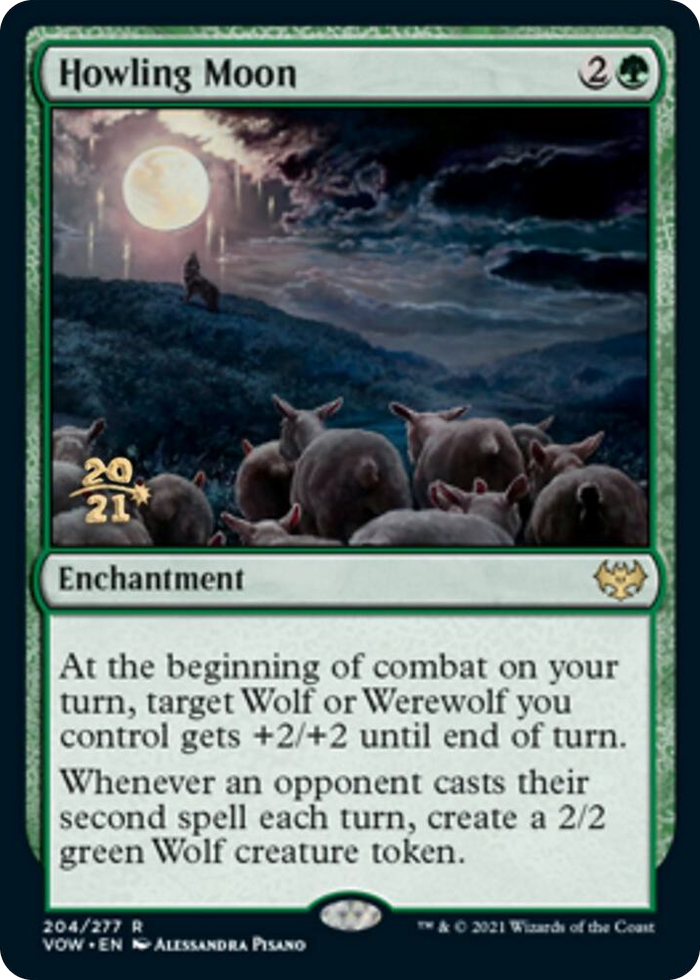Howling Moon #204 R - Prerelease Cards Pokemon card