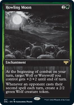 0471 Howling Moon R Innistrad: Double Feature