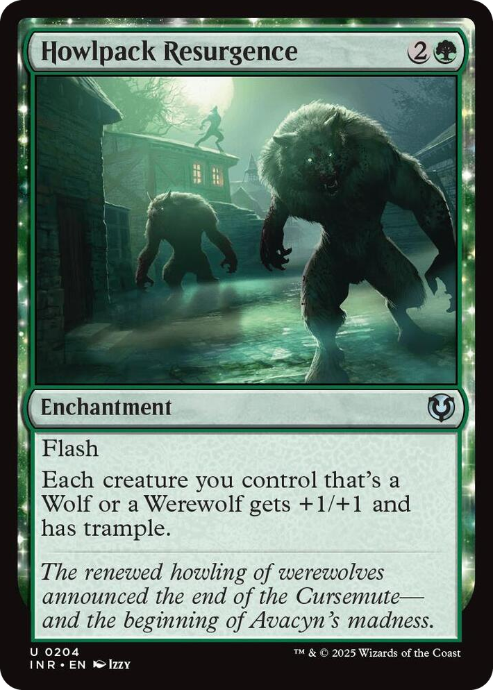 0204 Howlpack Resurgence U Innistrad Remastered
