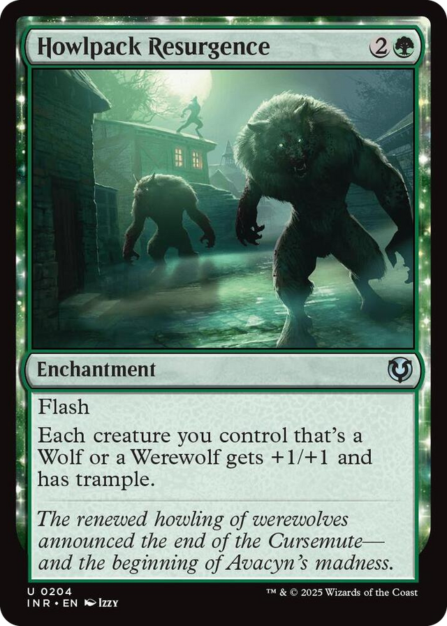 0204 Howlpack Resurgence U Innistrad Remastered