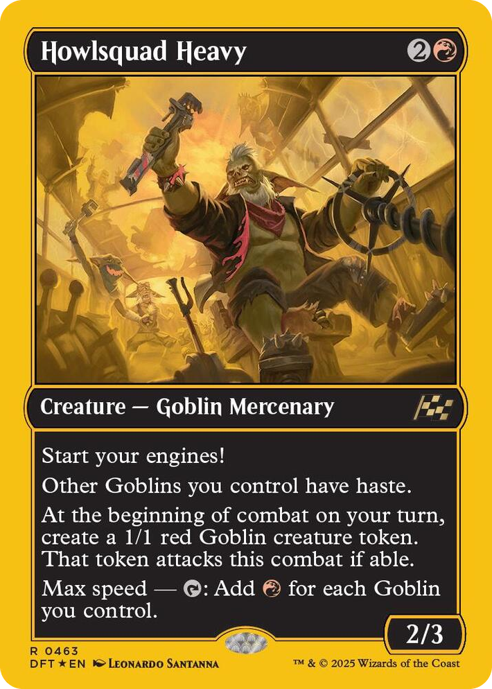 0463 Howlsquad Heavy (First-Place Foil) R Aetherdrift