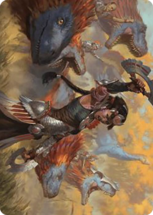 Huatli, Poet of Unity Art Card #27 S - Art Series: The Lost Caverns of Ixalan Pokemon card