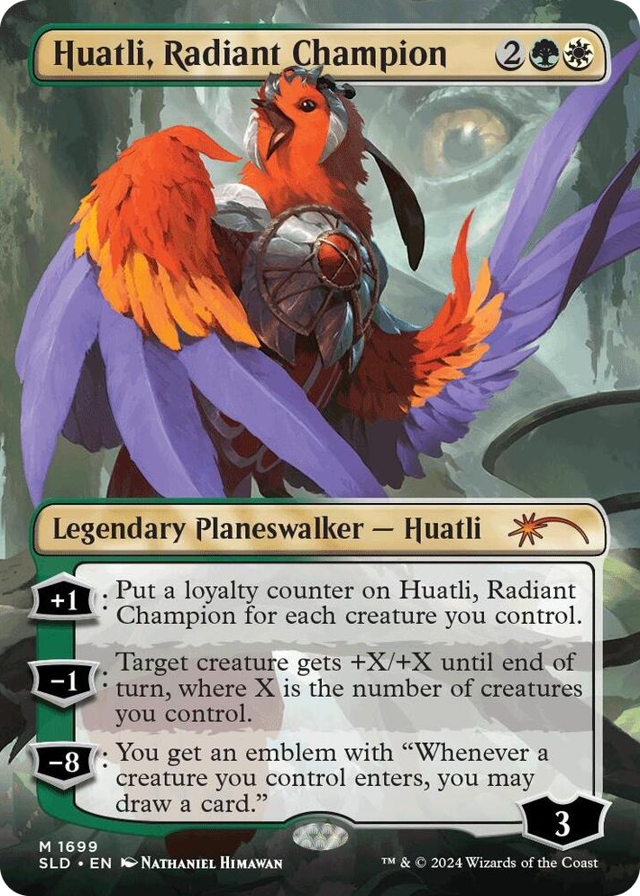 1699 Huatli, Radiant Champion M Secret Lair Drop Series