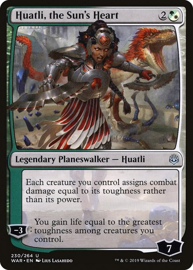 0230 Huatli, the Sun's Heart U War of the Spark