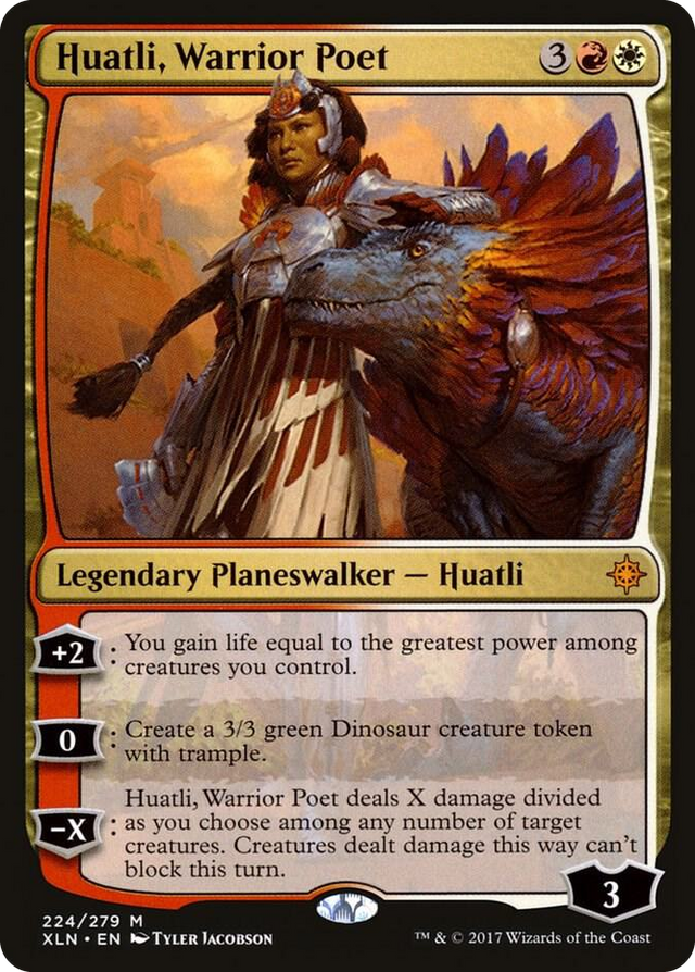 0224 Huatli, Warrior Poet M Ixalan