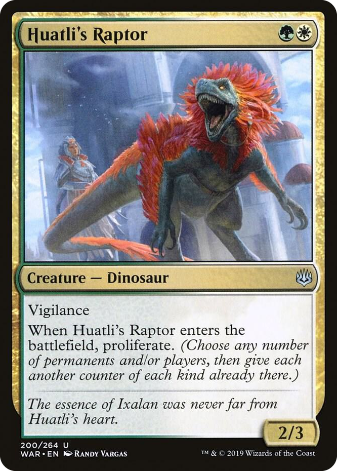 0200 Huatli's Raptor U War of the Spark