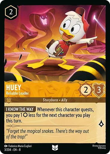 0003 Huey - Reliable Leader Uncommon Reign of Jafar