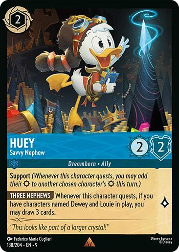 0138 Huey - Savvy Nephew Rare Fabled