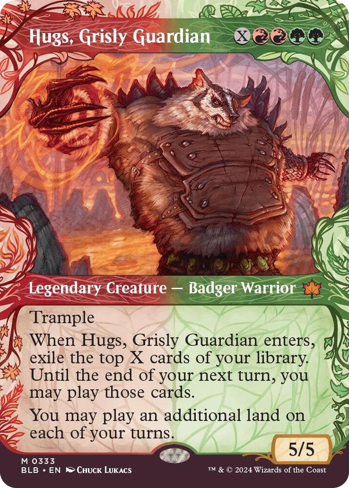 0333 Hugs, Grisly Guardian (Showcase) M Bloomburrow