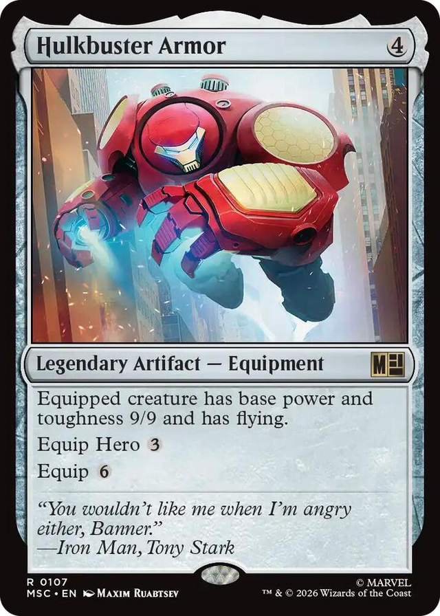 0107 Hulkbuster Armor R Commander: Marvel Super Heroes