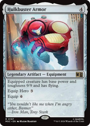 0107 Hulkbuster Armor R Commander: Marvel Super Heroes