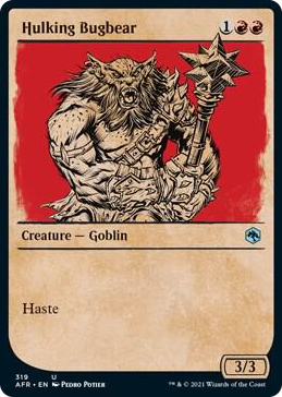 0319 Hulking Bugbear (Showcase) U Adventures in the Forgotten Realms