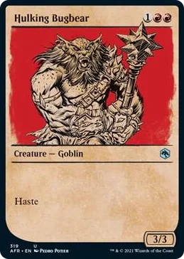 0319 Hulking Bugbear (Showcase) U Adventures in the Forgotten Realms