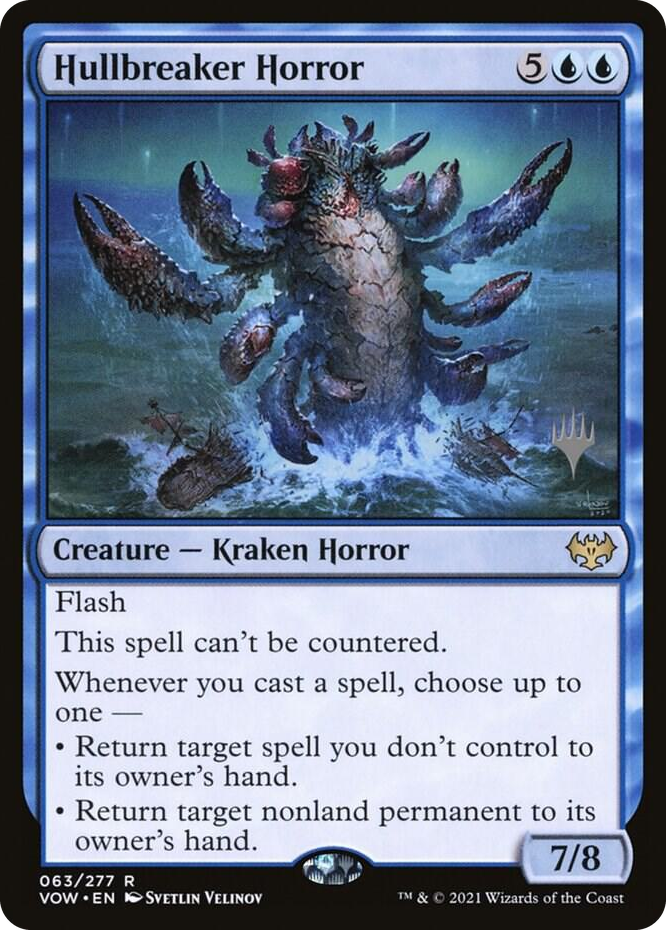 Hullbreaker Horror #63 R - Promo Pack: Phyrexia: All Will Be One Pokemon card