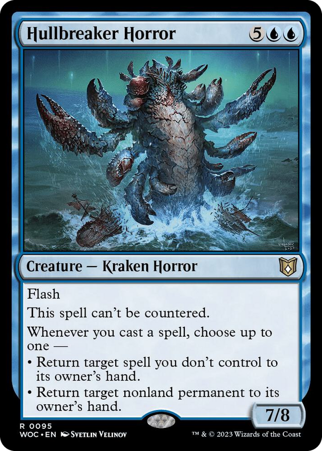 0095 Hullbreaker Horror R Commander: Wilds of Eldraine