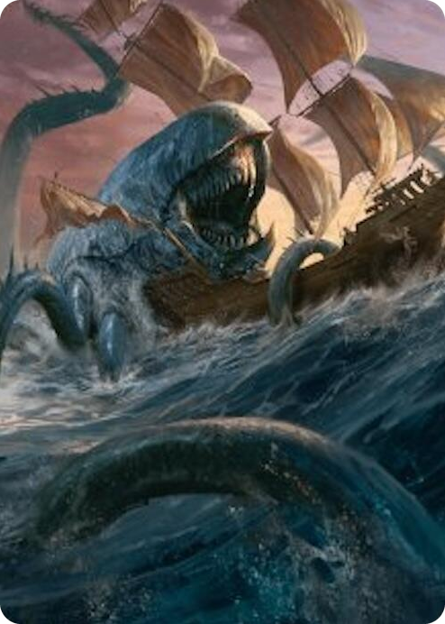0005 Hullbreaker Horror Art Card S Art Series: Innistrad Remastered