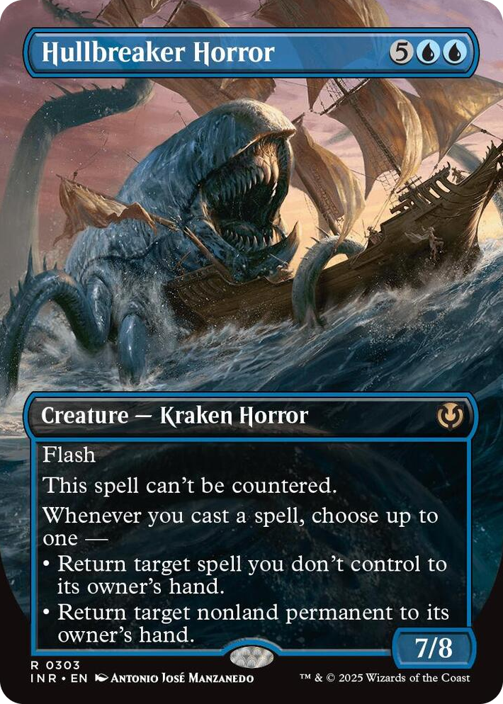 0303 Hullbreaker Horror (Borderless) R Innistrad Remastered