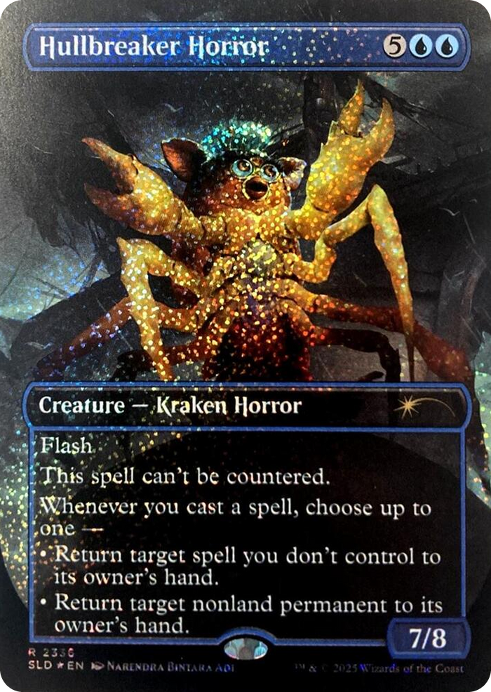 Hullbreaker Horror (Confetti Foil) #2336 R - Secret Lair Drop Series Pokemon card
