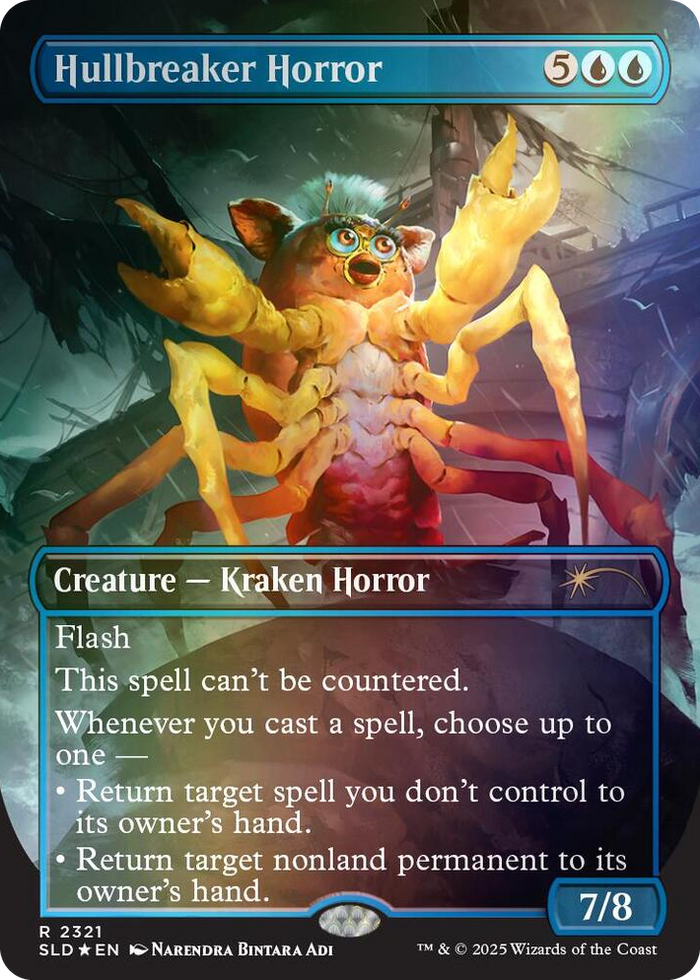 Hullbreaker Horror (Rainbow Foil) #2321 R - Secret Lair Drop Series Pokemon card