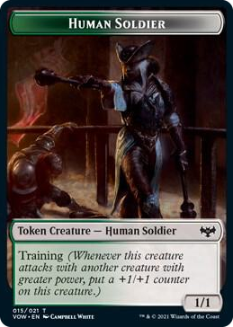 0015 Human Soldier Token T Innistrad: Crimson Vow