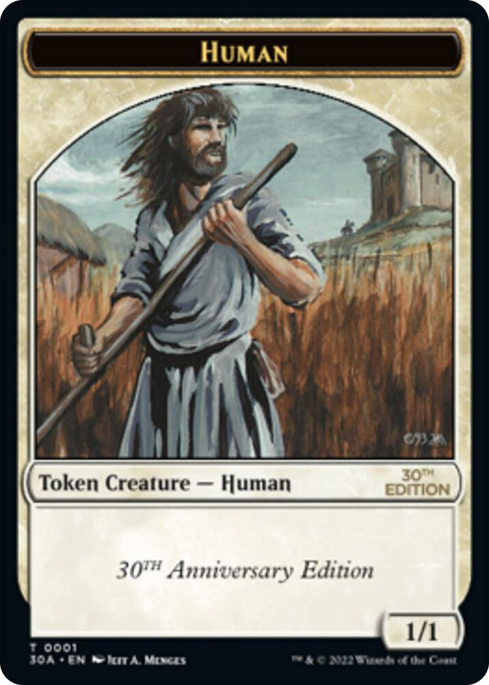 0001 Human Token T 30th Anniversary Edition