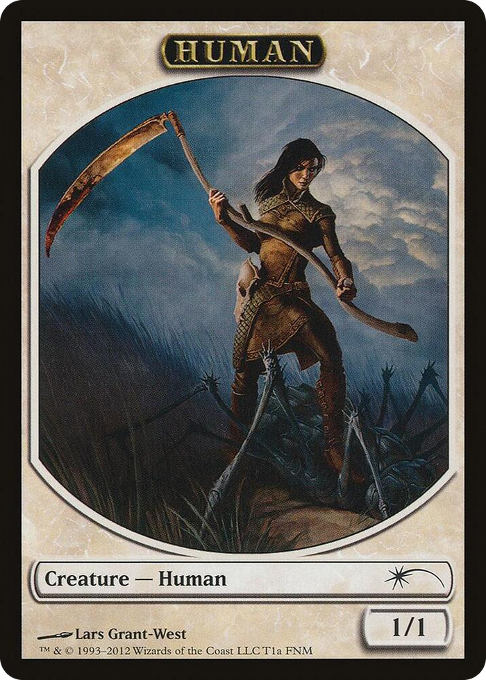 Human // Wolf Double-Sided Token #1a P - FNM Promos Pokemon card