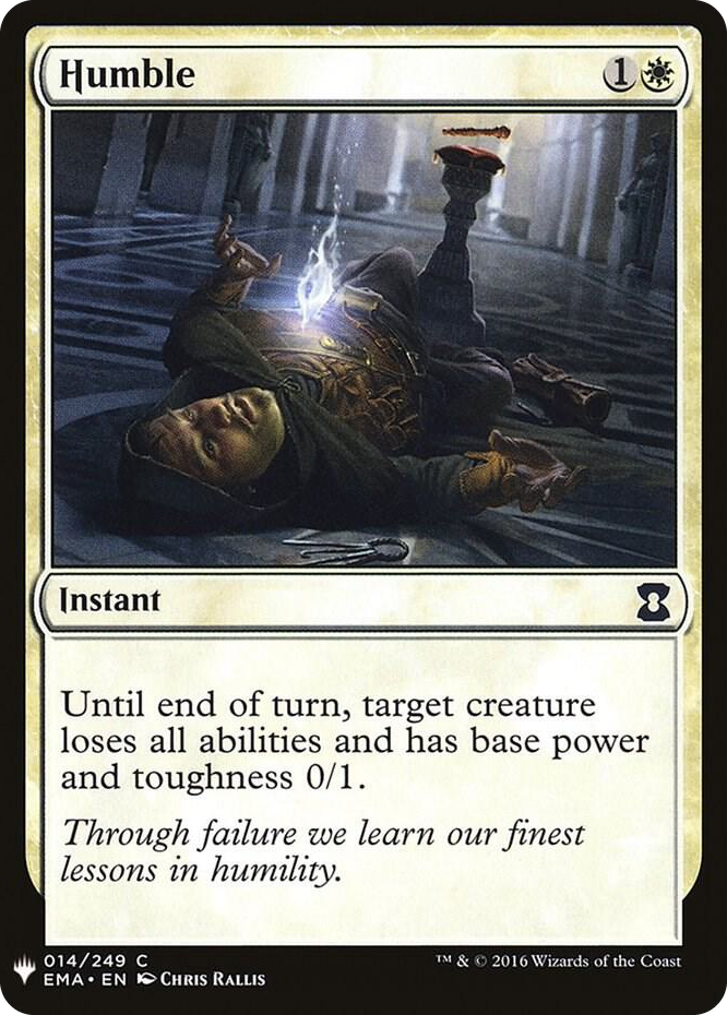 Humble #14 C - The List Reprints Pokemon card