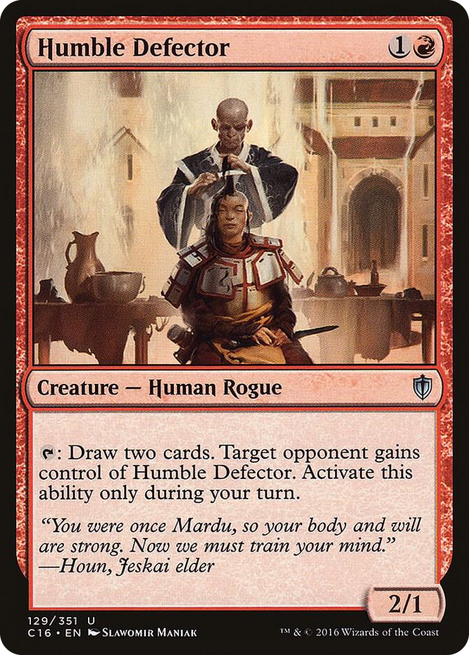 Humble Defector #129 U - Commander 2016 Pokemon card