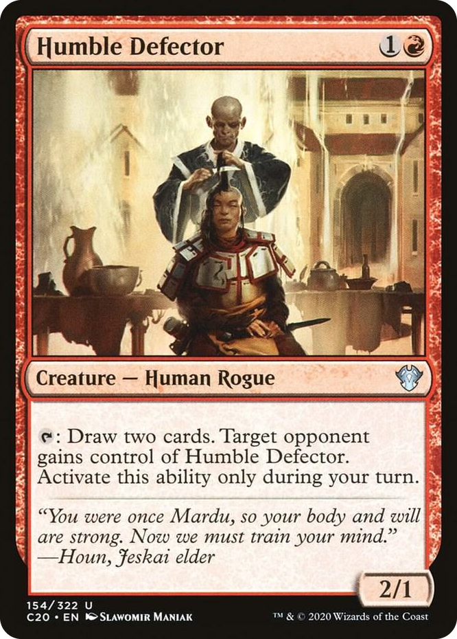 0154 Humble Defector U Commander 2020