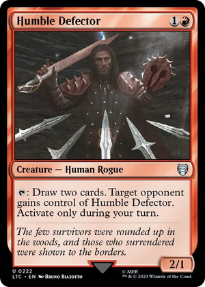 0222 Humble Defector U Commander: The Lord of the Rings: Tales of Middle-earth