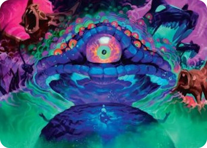 Humongous Fungus Art Card #45 S - Art Series: Teenage Mutant Ninja Turtles Pokemon card