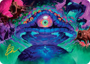 0045 Humongous Fungus Art Card (Gold-Stamped Signature) S Art Series: Teenage Mutant Ninja Turtles