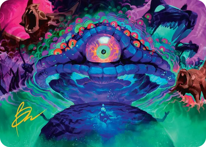 Humongous Fungus Art Card (Gold-Stamped Signature) #45 S - Art Series: Teenage Mutant Ninja Turtles Pokemon card