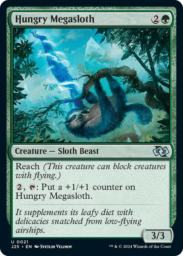 0021 Hungry Megasloth U Foundations Jumpstart