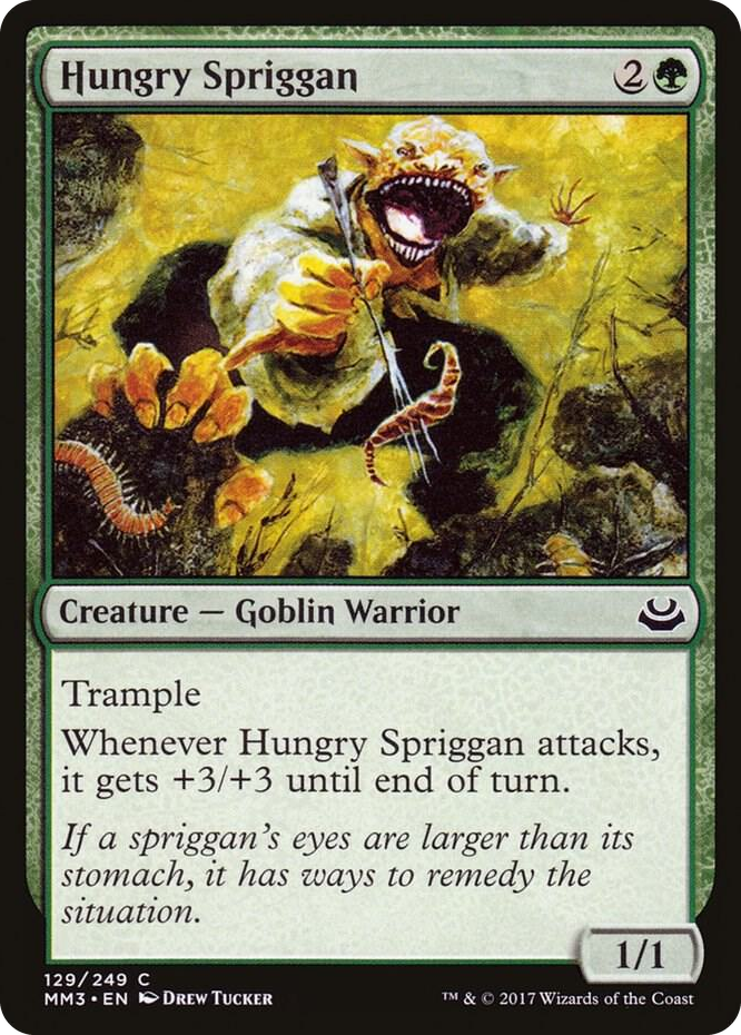Hungry Spriggan #129 C - Modern Masters 2017 Pokemon card