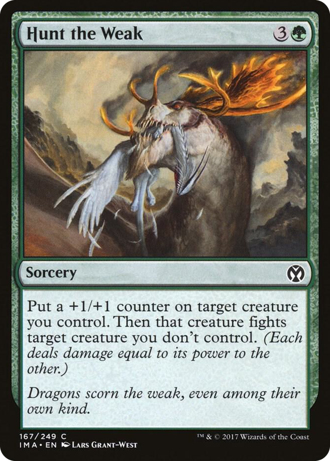 0167 Hunt the Weak C Iconic Masters