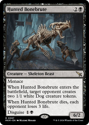 0087 Hunted Bonebrute R Promo Pack: Murders at Karlov Manor