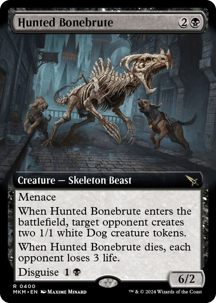 0400 Hunted Bonebrute (Extended Art) R Murders at Karlov Manor