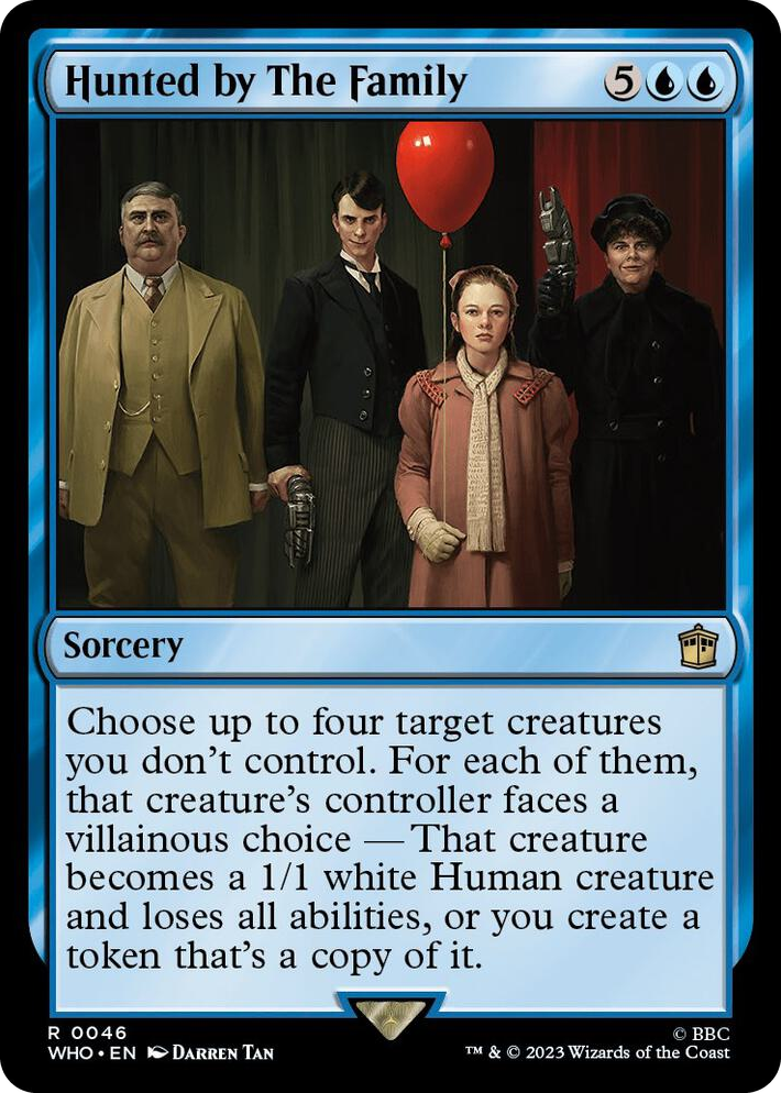 0046 Hunted by The Family R Universes Beyond: Doctor Who