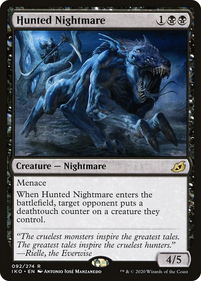 0092 Hunted Nightmare R Lair of Behemoths