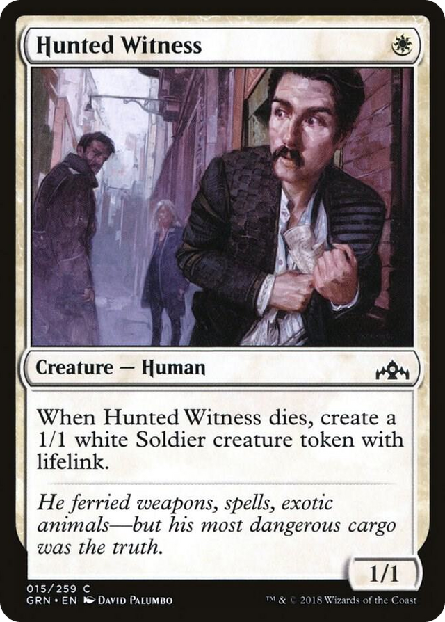 0015 Hunted Witness C Guilds of Ravnica