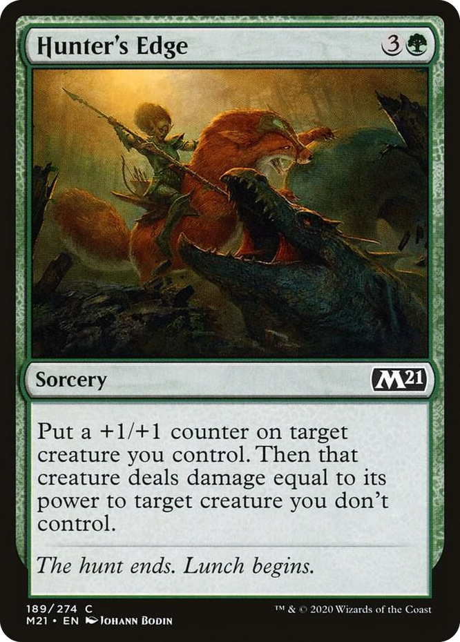 0189 Hunter's Edge C Core Set 2021