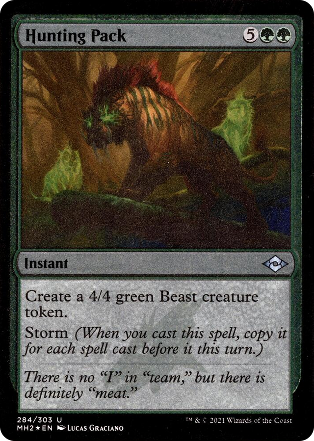 0284 Hunting Pack (Foil Etched) U Modern Horizons 2