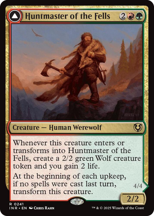 0241 Huntmaster of the Fells R Innistrad Remastered