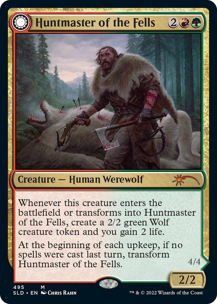 Huntmaster of the Fells #495 M - Secret Lair Drop Series Pokemon card