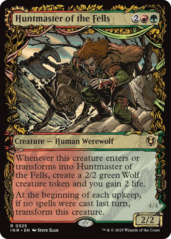 Huntmaster of the Fells (Showcase) #325 R - Innistrad Remastered Pokemon card