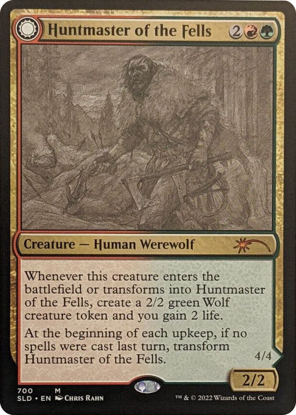 Huntmaster of the Fells (Sketch Showcase) #700 M - Secret Lair Drop Series Pokemon card