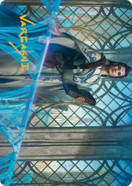 0010 Hurkyl, Master Wizard Art Card (Gold-Stamped Signature) S Art Series: The Brothers' War
